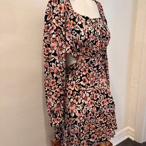 Free People Floral Dress Size M